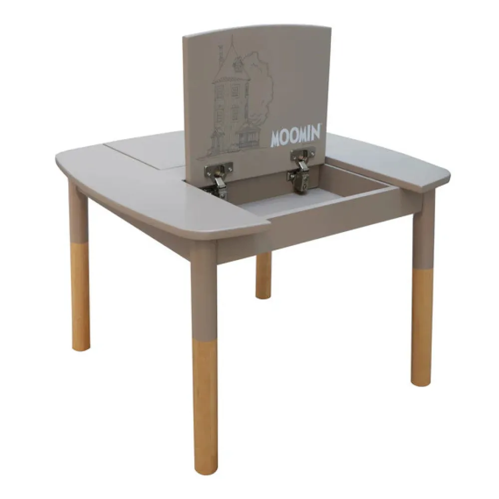 Barbo Toys Mumi Bord med Opbevaring-Børn Børneborde & Stole