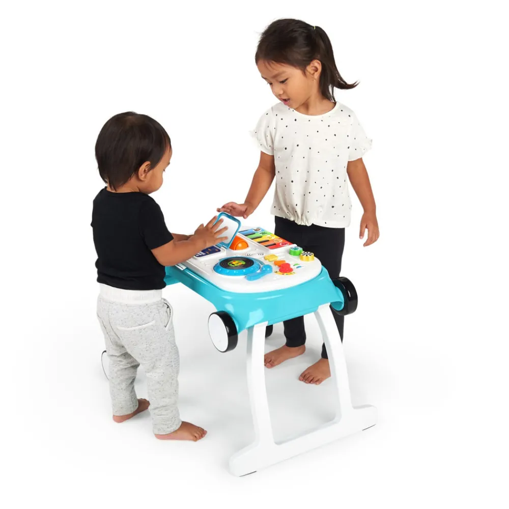 Baby Einstein Musical Mix ‘N Roll 4-in-1 Aktivitetsgåvogn- Musiklegetøj|Gåvogne & Aktivitetsborde