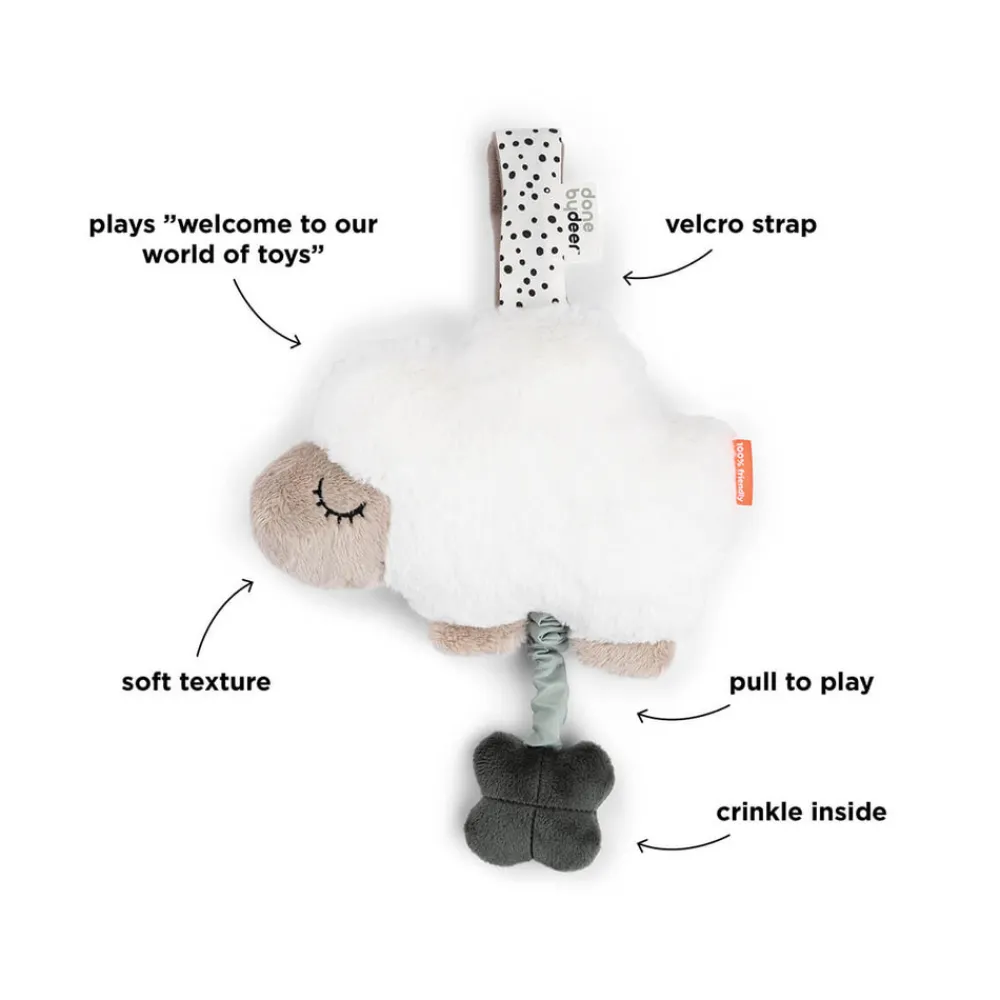 Done By Deer Musikuro Sheepy Sand-Børn Uroer|Musikuroer