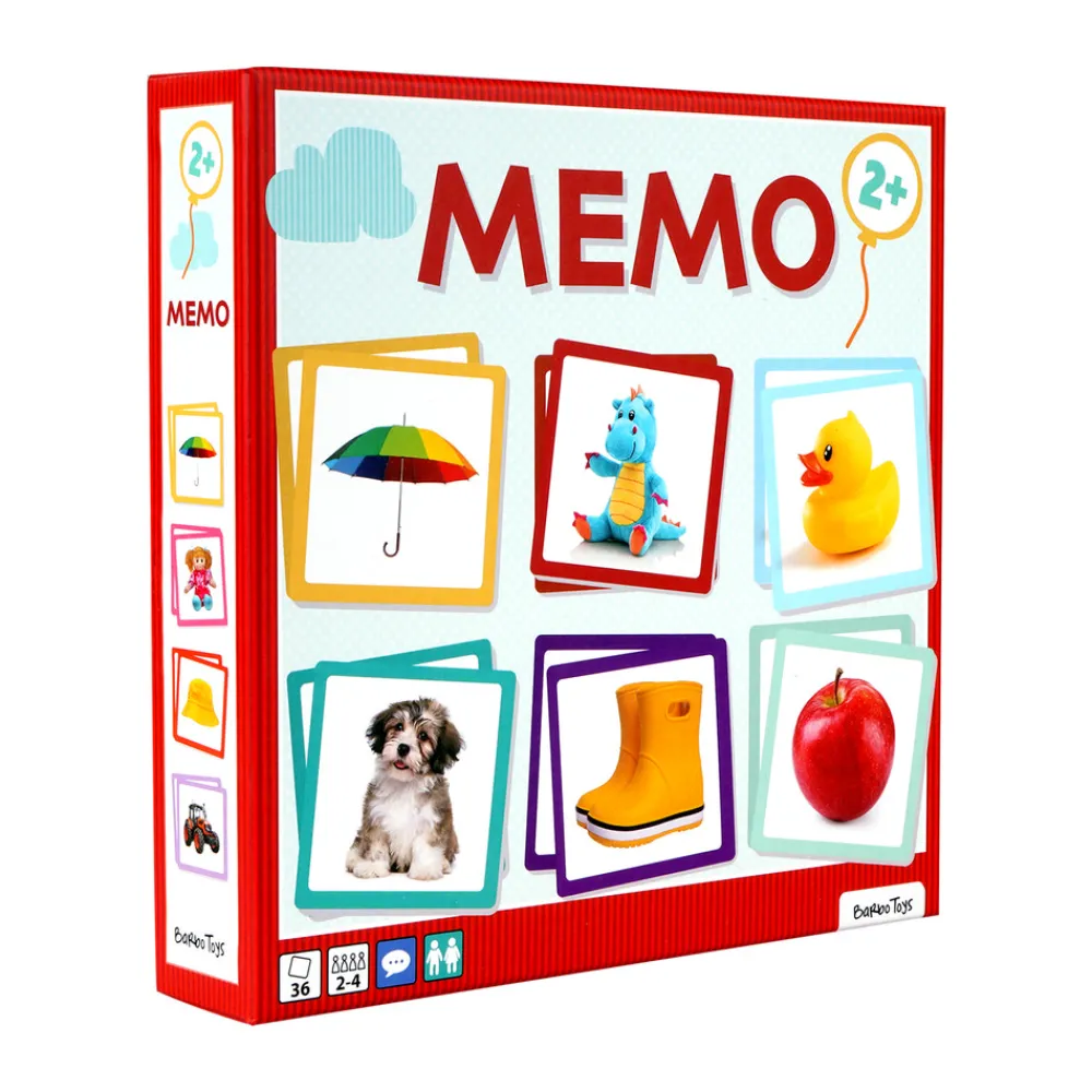 Barbo Toys My first Memo- Bingo & Huskespil