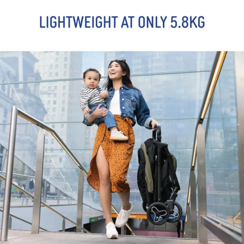 Graco Myavo - midnight- Klapvogne Med Flade Sæder