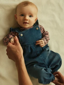 NAME IT Naja Denim Buksedragt - Dark Denim- Smækbukser & Buksedragter