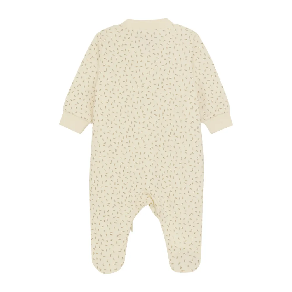 Fixoni Natdragt m. lynlås og fod - Sesame- Natdragter