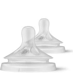 Philips Avent Natural Response 2 pk. flaskesut 6m+ (Flow 5)- Sutteflasker