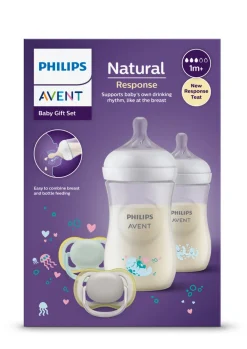 Philips Avent Natural Response Sæt DECO 2x260, 2xsut- Sutteflasker