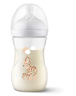 Philips Avent Natural Response Sutteflaske 260 ml. GIRAFFE- Sutteflasker