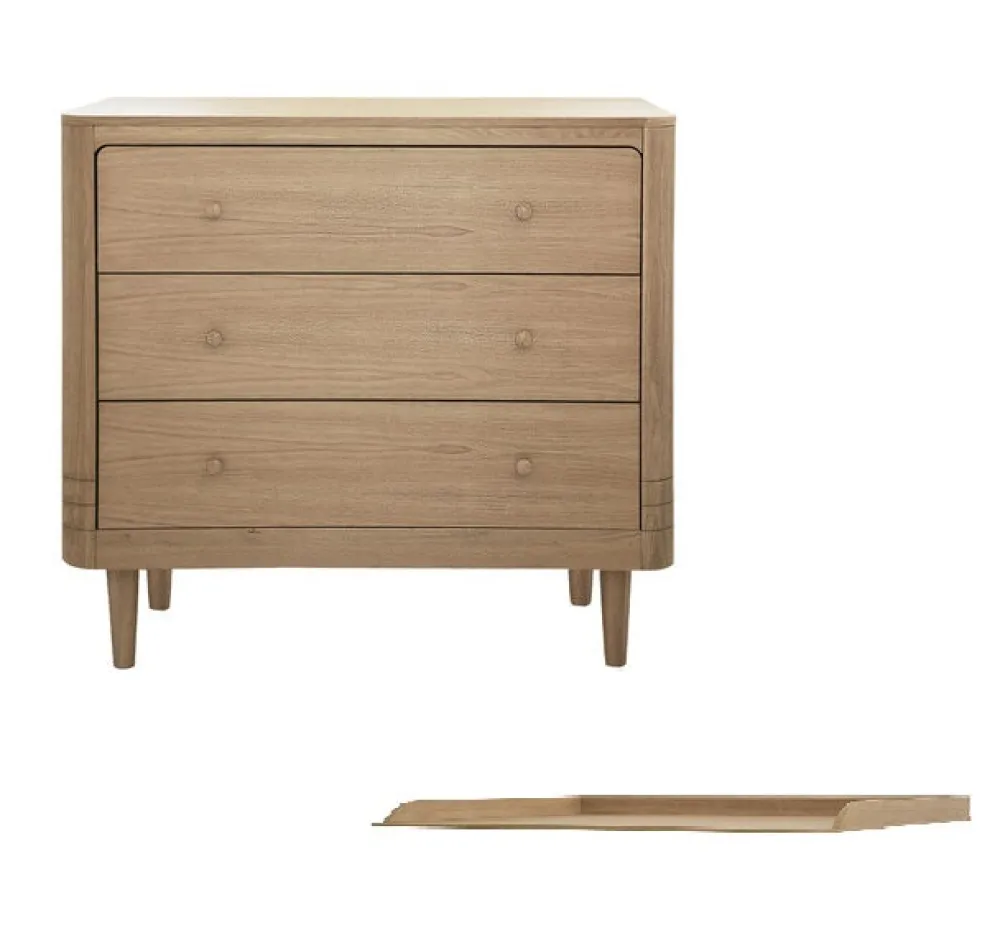 We Are Bitte Nature kommode med pusletop-Børn Pusleborde|Pusleborde