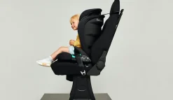 Lionelo Neal autostol - black onyx- Autostole 100-150 Cm (4-12 År)