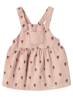 Lil' Atelier Nelly Cord Skirtall - Cameo Rose- Kjoler