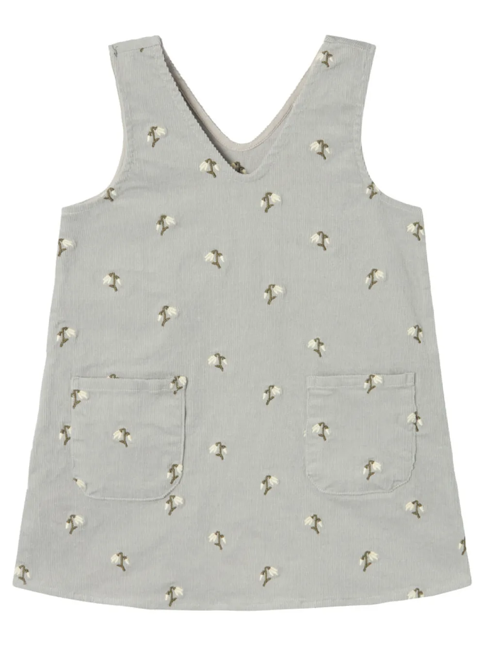 Lil' Atelier Nelly cord spencer - MIRAGEGRAY- Kjoler