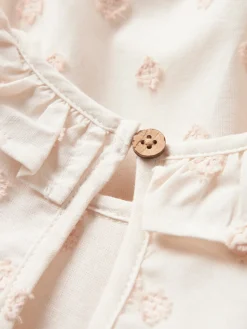 Lil' Atelier Nethe Langærmet Løs Body - Pastel Parchment- Bodystocking Langærmet