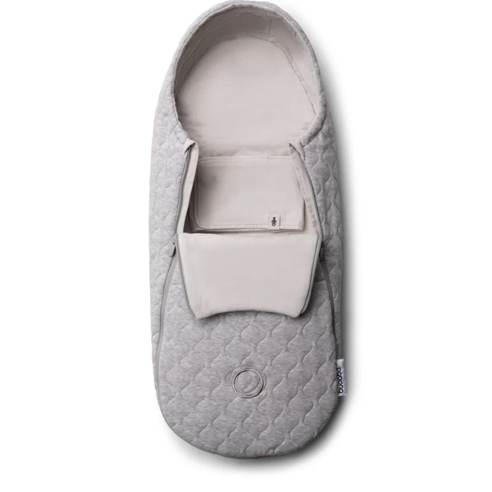 Bugaboo Newborn inlay - light grey melange- Køreposer
