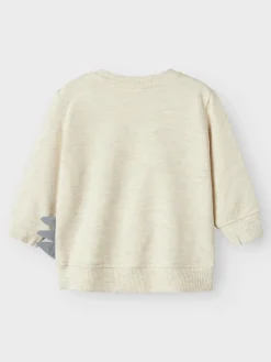 NAME IT Nixen Sweatshirt - Peyote Melange- Cardigans, Veste & Trøjer