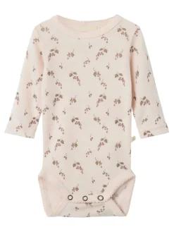 Lil' Atelier Noel Nia Uld Langærmet Body - Morganite- Uldbodyer