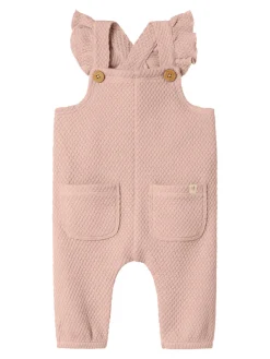 Lil' Atelier Noella Sweat Overall - Cameo Rose- Smækbukser & Buksedragter