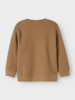Lil' Atelier Noello Sweatshirt - Sepia Tint- Cardigans, Veste & Trøjer