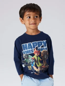 NAME IT Nomal Zootropolis Trøje - Navy Blazer- Licens|Bluser