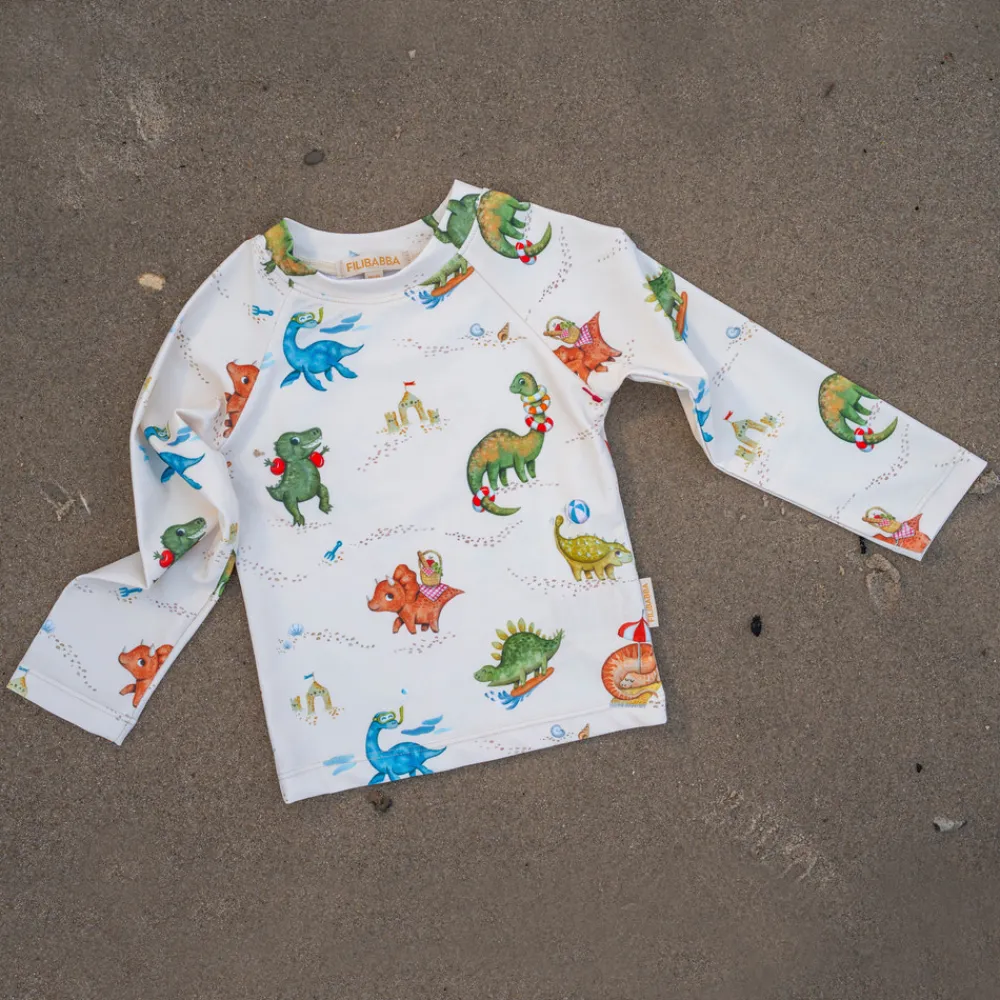 Filibabba Nor - UV-bluse LS - BEIGE- Badeshorts & Bluser