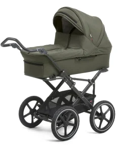 Odder North - Olive green- Barnevogne Med Langt Liggemål