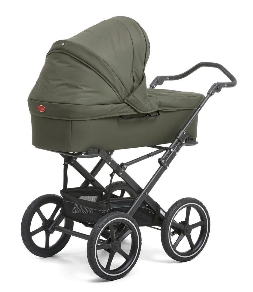 Odder North - Olive green- Barnevogne Med Langt Liggemål