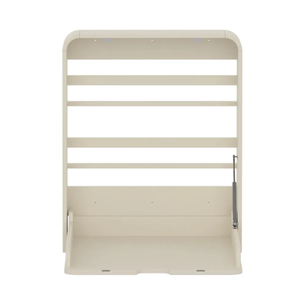 FLEXA Nova væghængt Puslebord, creme-Børn Pusleborde|Pusleborde