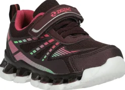 ZIG ZAG Nunsta Sneakers m. Lys - Fiery red- Sneakers Med Lys