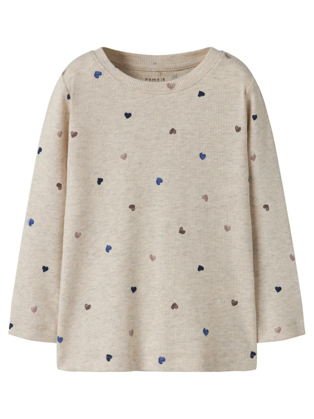 NAME IT Nutti Bluse - Peyote Melange- Bluser