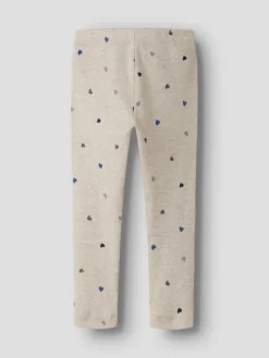 NAME IT Nutti Leggings - Peyote Melange- Leggings