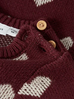 NAME IT Oana Kjole - Burgundy- Kjoler