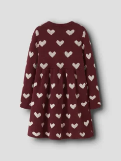 NAME IT Oana Kjole - Burgundy- Kjoler