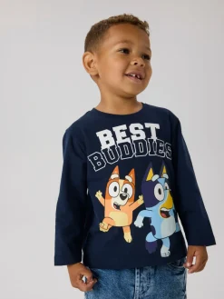 NAME IT Odin Bluey Trøje - Navy Blazer- Licens|Bluser