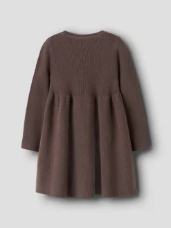 NAME IT Olivine Kjole - Peppercorn- Kjoler