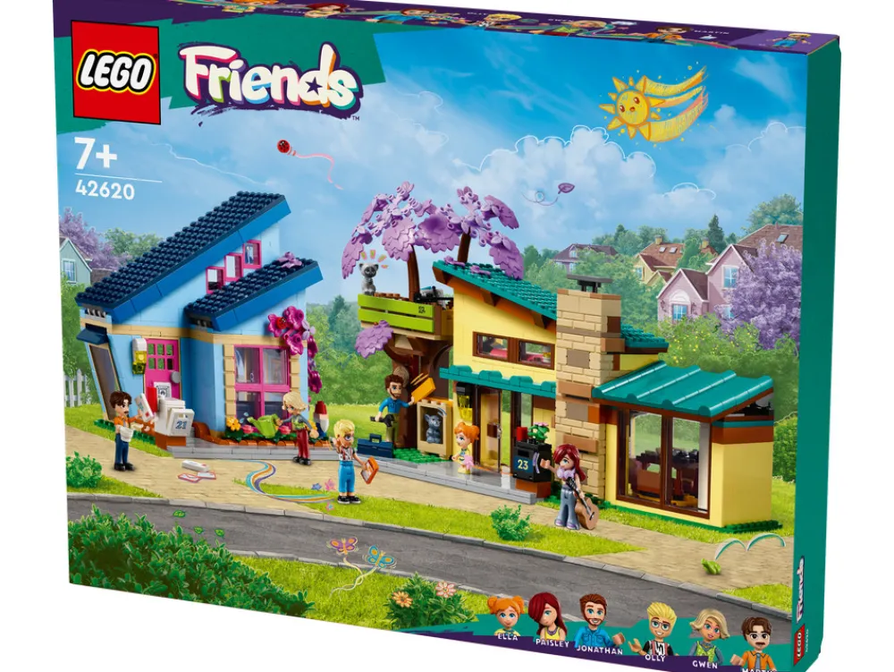 LEGO Friends Olly og Paisleys huse 42620 LEGO® Friends- Lego