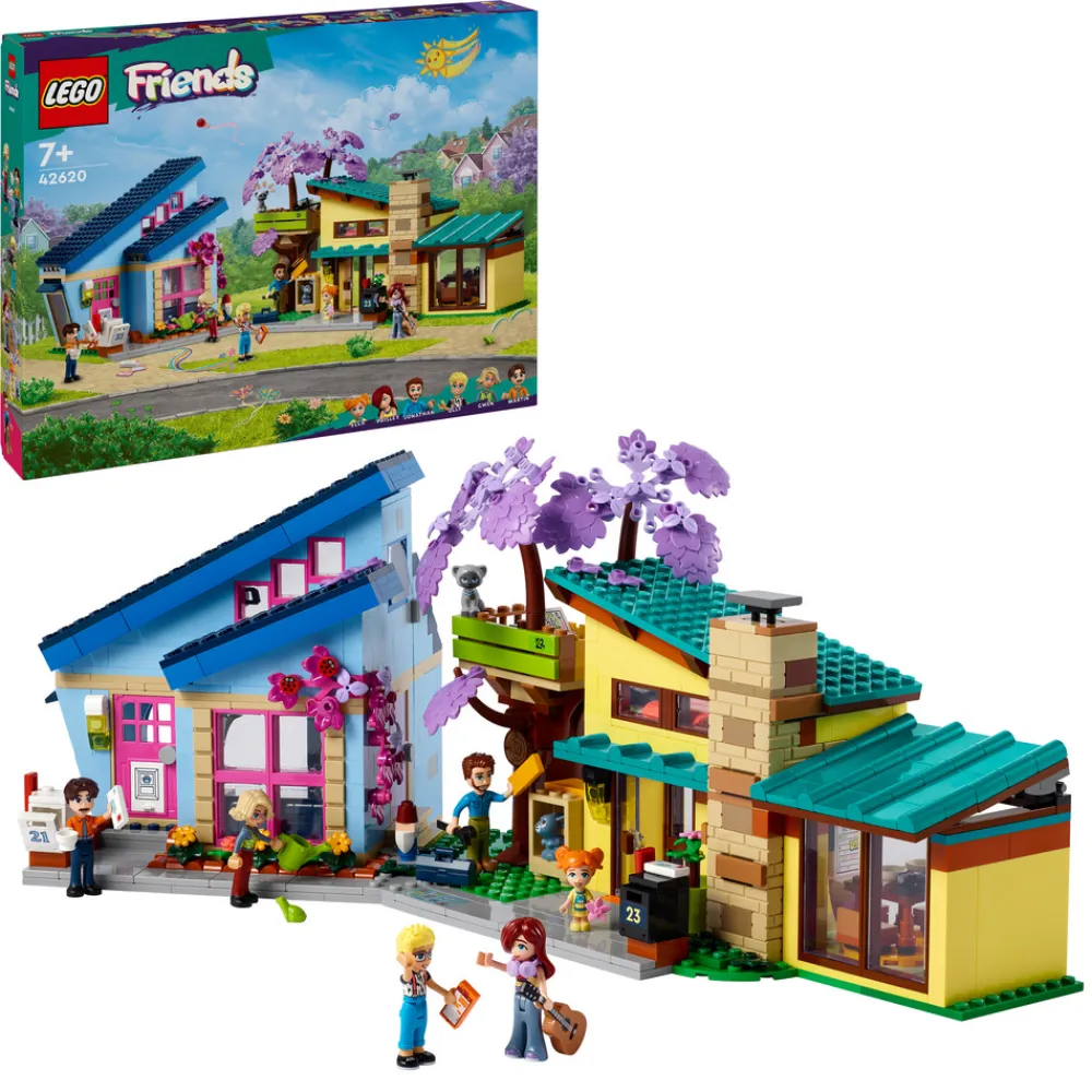 LEGO Friends Olly og Paisleys huse 42620 LEGO® Friends- Lego