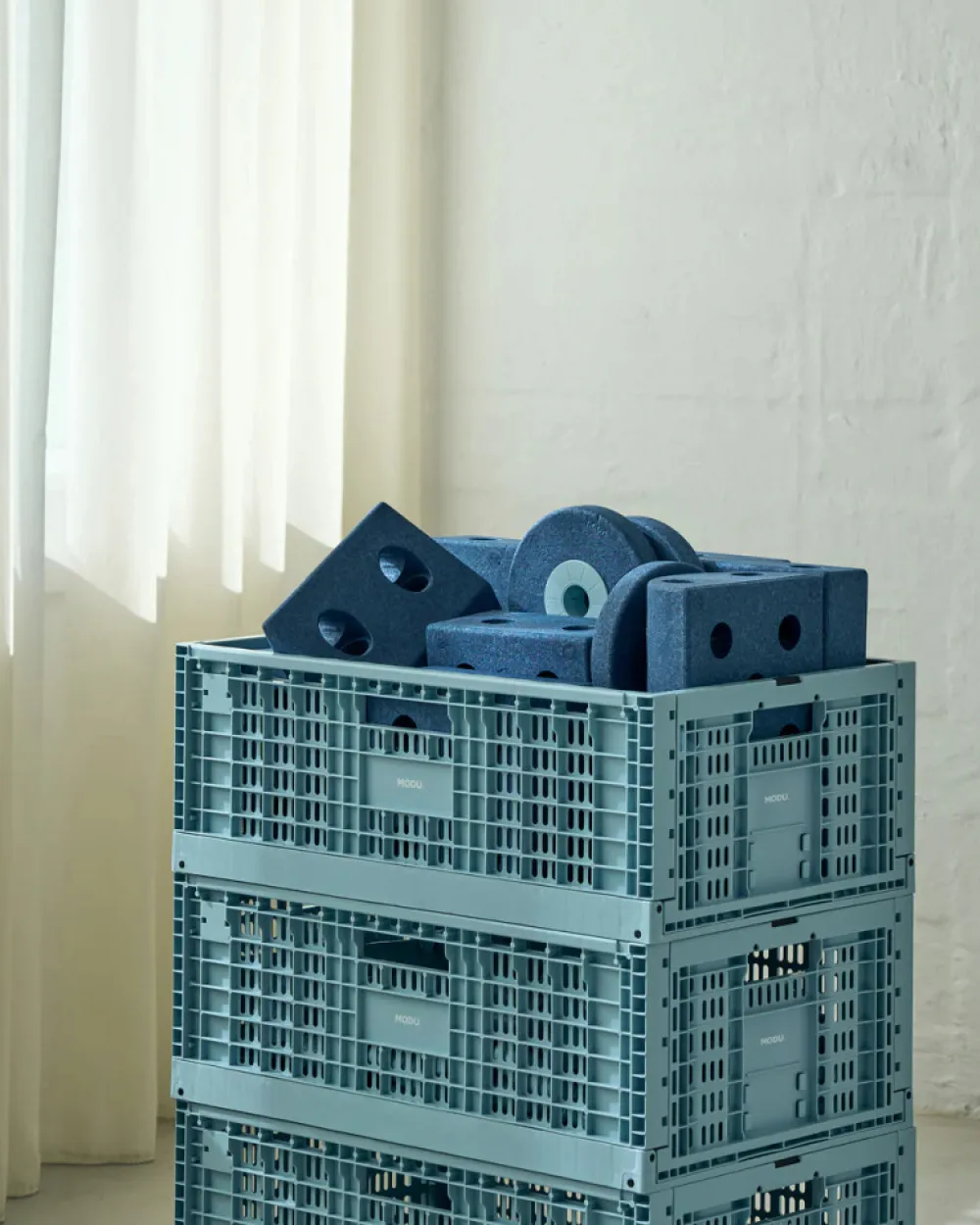 MODU Opbevaringskasse - Sky Blue- Tumlemøbler