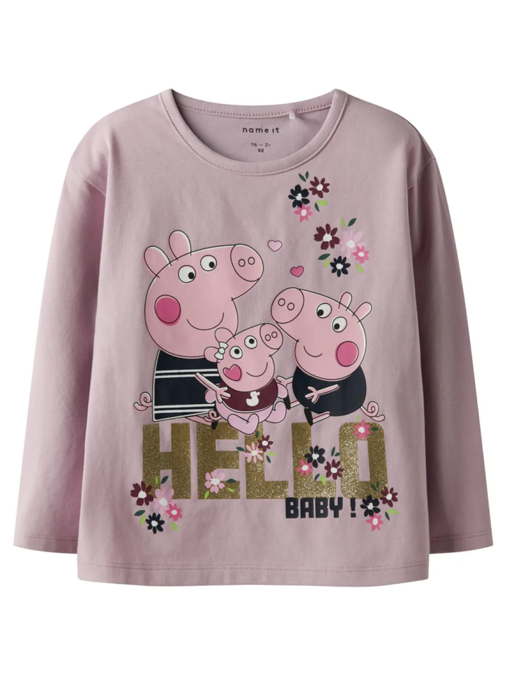 NAME IT Ora Gurli Gris Bluse - Keepsake Lilac- Licens|Bluser