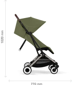 Cybex Orfeo - Moss Green- Rejseklapvogne