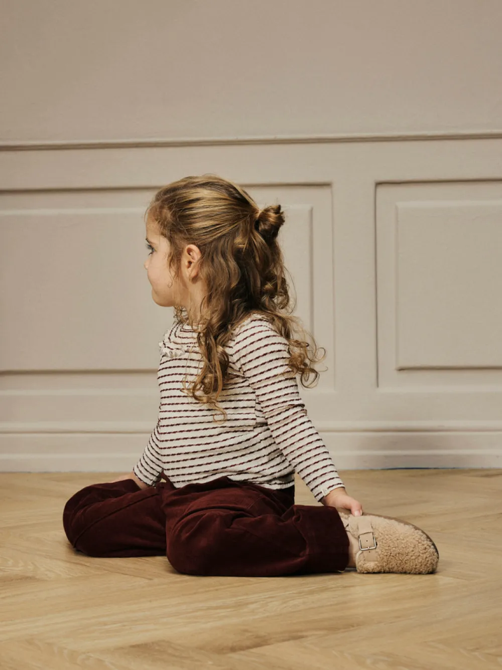 Lil' Atelier Osophia Bluse - Hot Chocolate- Bluser