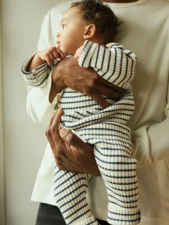 NAME IT Ostripe Bukser - Insignia Blue- Bukser