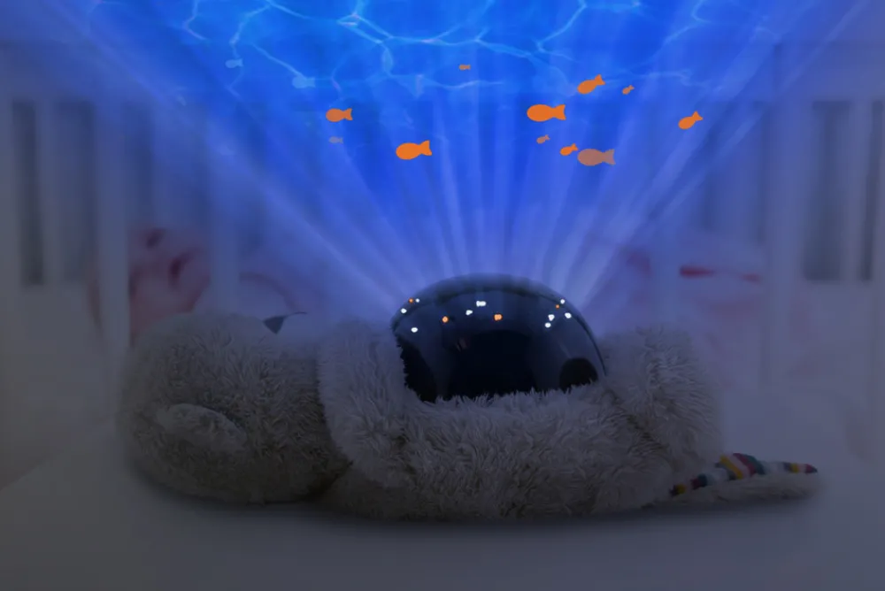 ZAZU Otto the otter - ocean projector-Børn White Noise Og Højtalere|Lamper