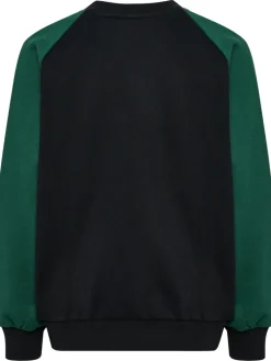 hummel Oversized Crew HSW - Dark Green- Cardigans, Veste & Trøjer