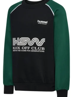 hummel Oversized Crew HSW - Dark Green- Cardigans, Veste & Trøjer