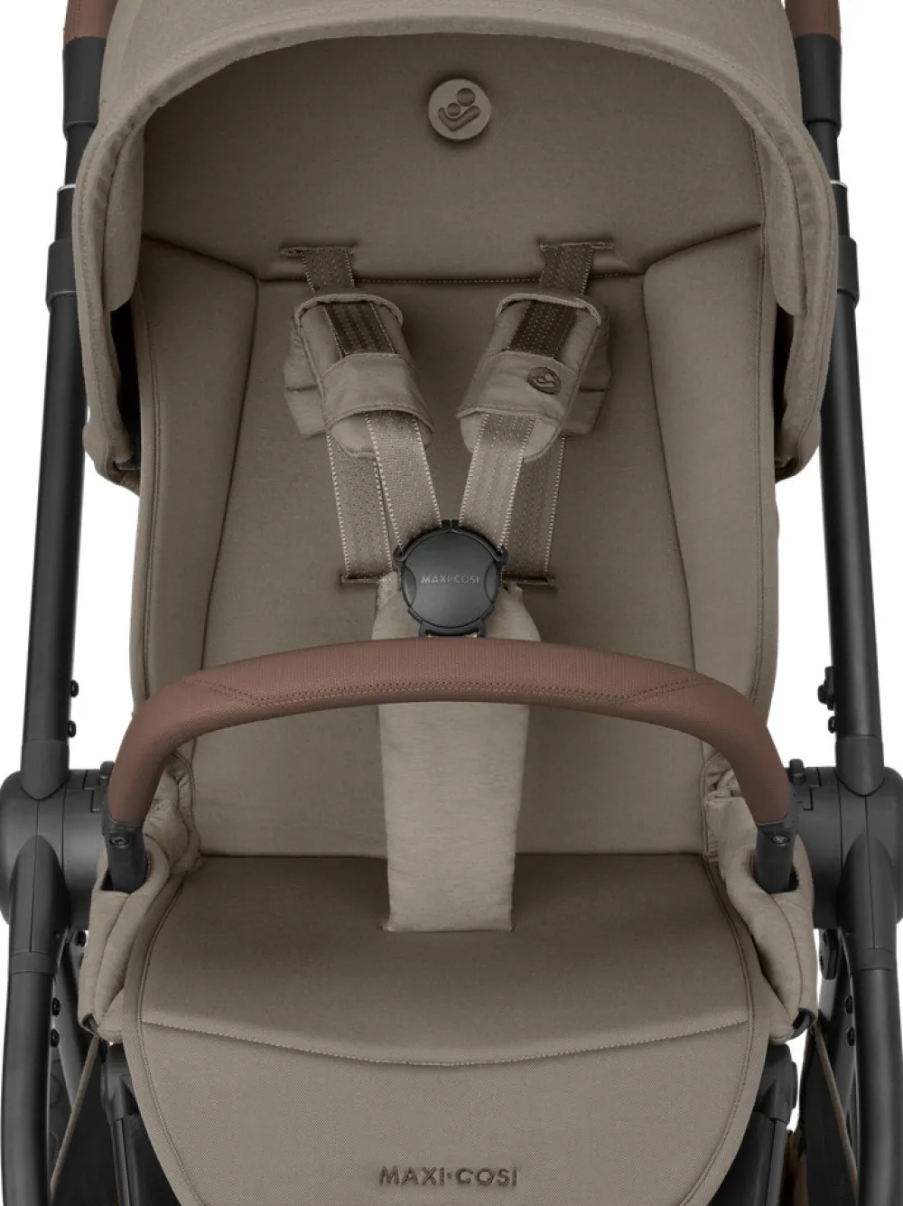 Maxi-Cosi Oxford - Twillic Truffle- Klapvogne Med Flade Sæder