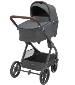 Maxi-Cosi Oxford plus - twillic graphite- Kombivogne Med Flade Sæder