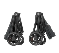 Maxi-Cosi Oxford plus - twillic graphite- Kombivogne Med Flade Sæder