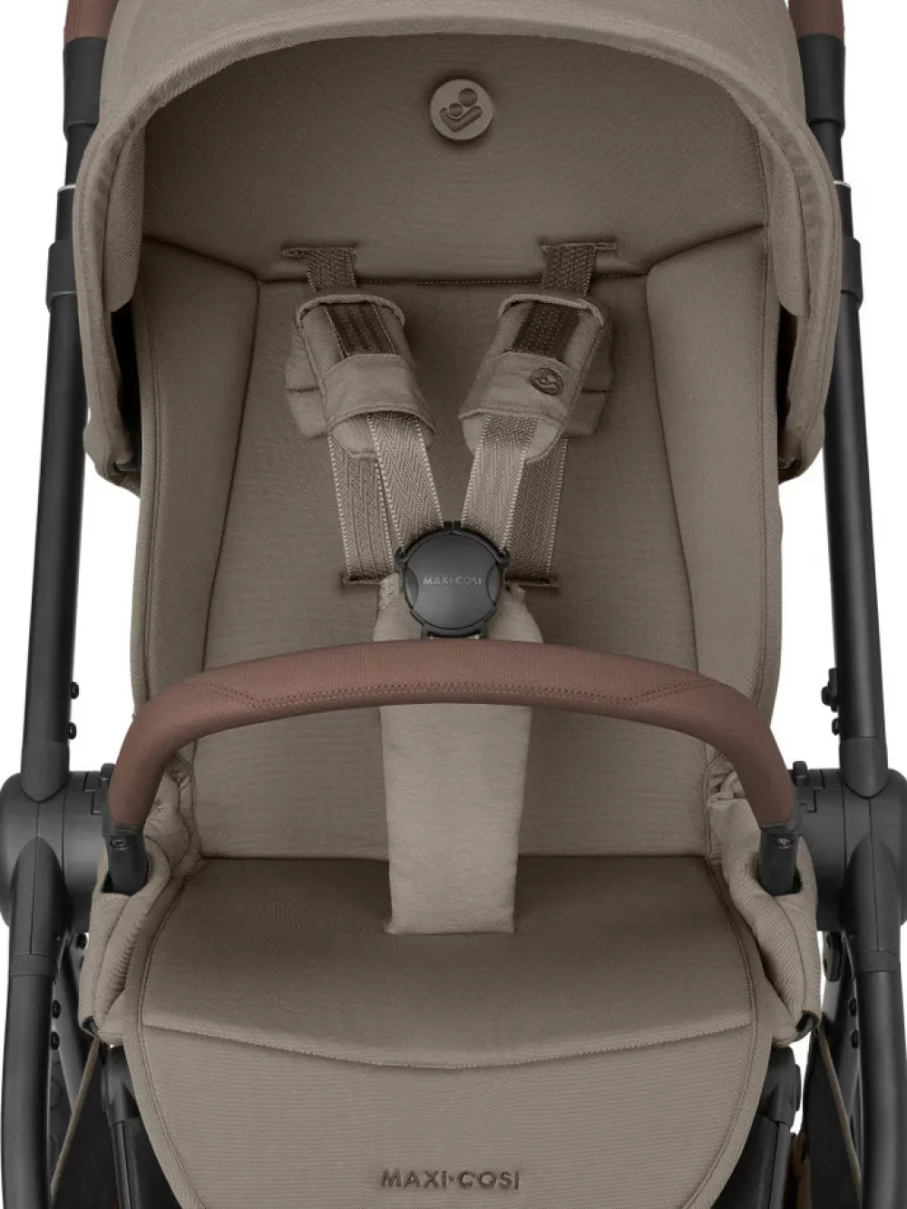 Maxi-Cosi Oxford plus - twillic truffle- Kombivogne Med Flade Sæder