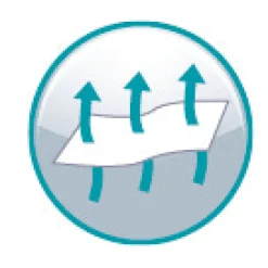 Candide Panda Air Babypude - Hvid-Børn Støttepuder