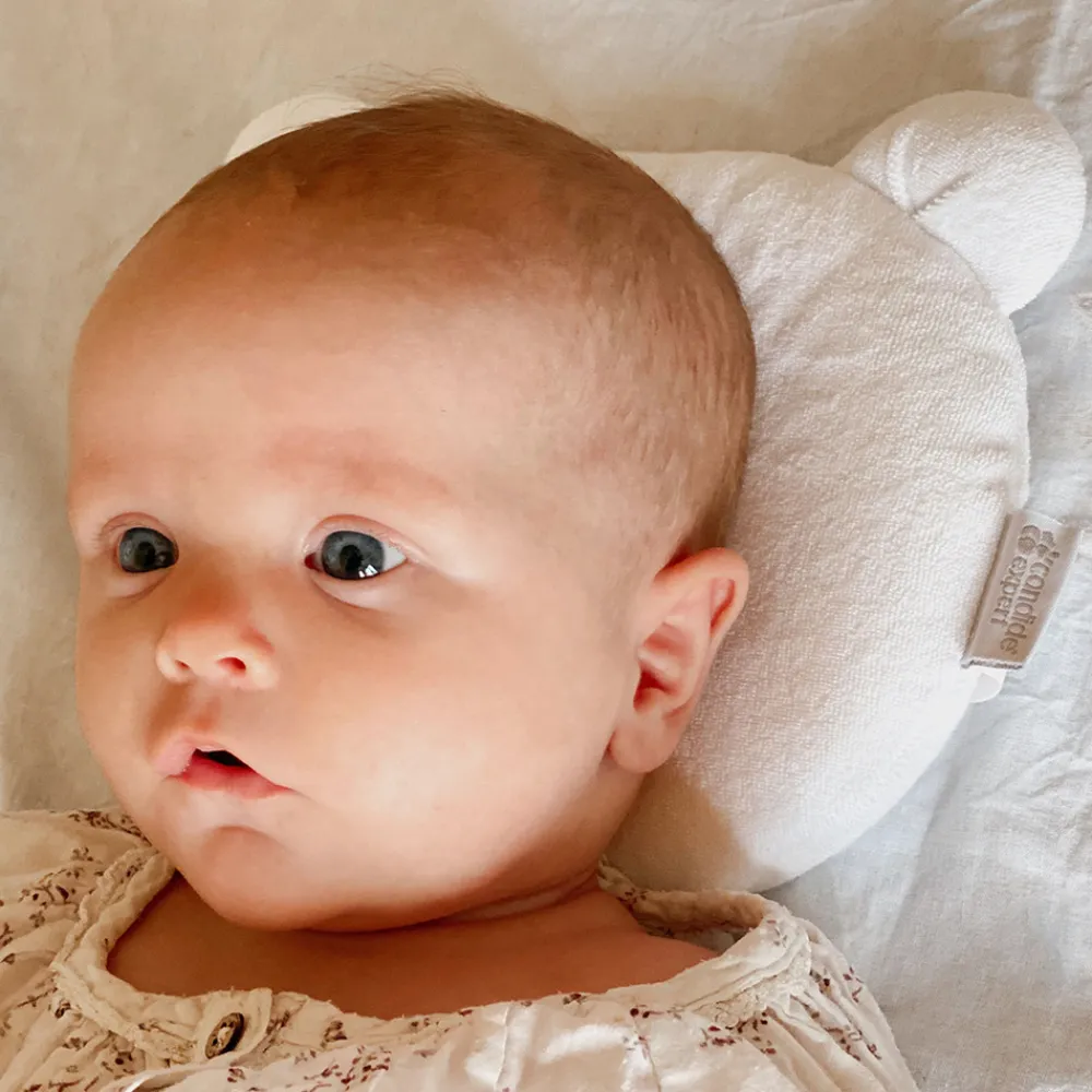 Candide Panda babypude - hvid-Børn Støttepuder