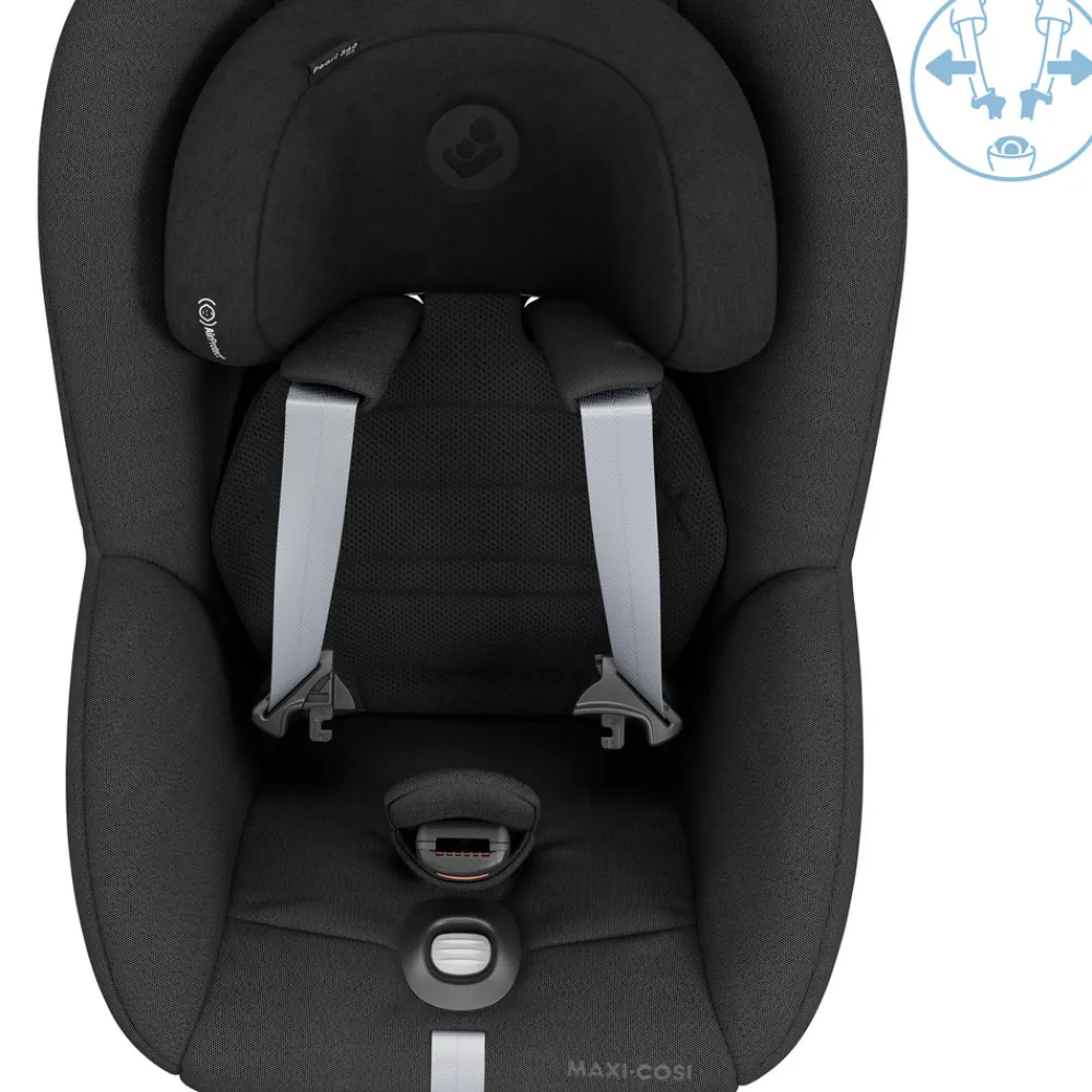 Maxi-Cosi Pearl 360 Pro - authentic black- Autostole Uden Baser|Autostole 61-105 Cm (3 Mdr.-4 År)