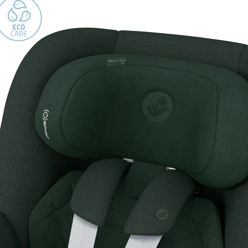 Maxi-Cosi Pearl 360 Pro - authentic green- Autostole Uden Baser|Autostole 61-105 Cm (3 Mdr.-4 År)
